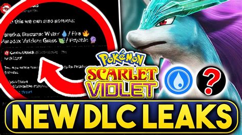 Pokémon Scarlet & Violet DLC Leaks Most Likely To。